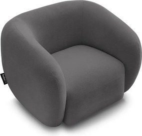 Sötétszürke fotel Celine – Bobochic Paris