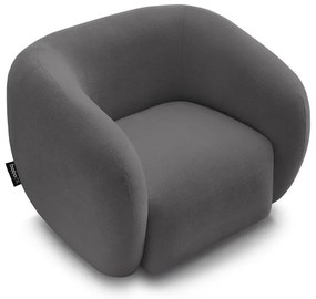 Sötétszürke fotel Celine – Bobochic Paris