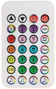 Rabalux 76014 - 2x LED RGB állítható asztali lámpa PACO LED/5W/5V