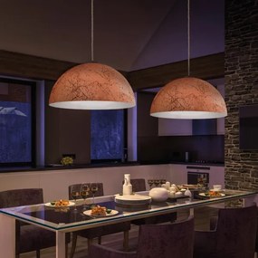 Kolarz A1339.31.Co.VinCu/40 - Csillár zsinóron CULT 1xE27/100W/230V átm. 40 cm réz