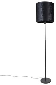 Állólámpa fekete lámpabúra fekete 40 cm állítható - Parte