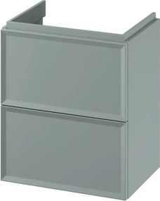 Cersanit S1021-007 - Függesztett fürdőszobai mosdószekrény MILLE SLIM 50x35 cm, menta