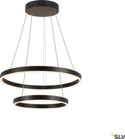 SLV 1004765 ONE Modern Led Függesztett Lámpa Fekete LED IP20