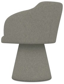 Szürke kárpitozott étkezőfotel Kanoa – Makamii