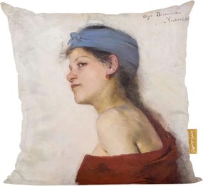 Párna Női portré Bosnyák Olga cigánylány