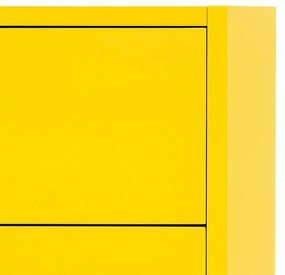 Boxie 2 fiókos fali szekrény 40x40x37 cm sárga