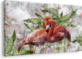 Kép - Flamingók (90x60 cm)