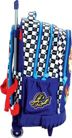 Mancs Őrjárat Racing prémium gurulós iskolatáska, táska 42 cm