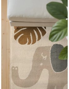 Krémszínű gyerek szőnyeg 160x235 cm Animal Safari – Hanse Home