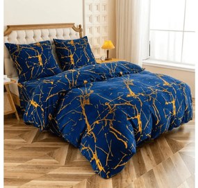 Mikroplüss ágyneműhuzat AXIS kék Ágyneműhuzat mérete: 70 x 80 cm | 140 x 200 cm