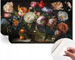 Design fali fotótapéta öntapadós virágcsokor 416x254 cm