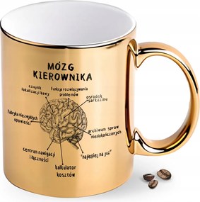 Bögre Arany Kerámia Menedzser Agy Vicces Ajándék Előléptetés A Főnöknek