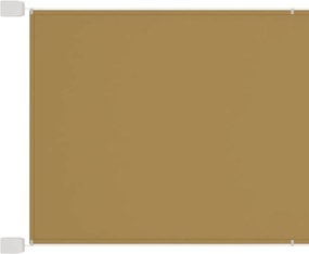 vidaXL bézs oxford-szövet függőleges napellenző 140x420 cm