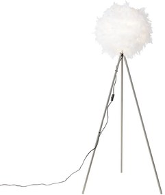 Okos romantikus állólámpa fehér, Wi-Fi-vel, A60 - Feather