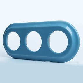 Kerámia Keret Háromszoros Pasztell Azúrkék