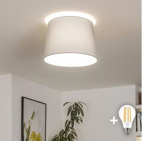 Brilagi - LED felületre szerelhető csillár CERIA 1xE27/40W/230V átm. 30 cm szürke