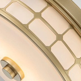 Quoizel Guardian QZ-GUARDIAN-F-PNBR Süllyesztett mennyezeti lámpa 2x60W/E27 IP44