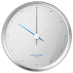 Henning Koppel falióra, 10 cm, polírozott rozsdamentes acél - Georg Jensen