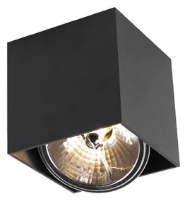 Design spotlámpa fekete négyzet alakú - Box