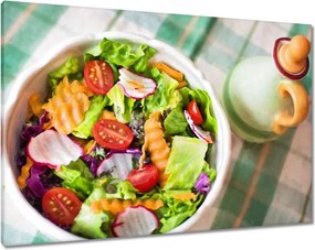 Vászonkép 100x70 Zöldségsaláta