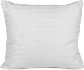 Pamut-szatén párnahuzat damaszt 70x80 fehér