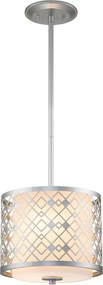 Elstead Lighting Ziggy ZIGGY-1P-S-LS Függőlámpa 2x40 W/E14