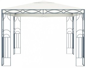 krémszínű pavilon 300 x 300 cm