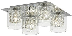 Rabalux 3115 - Kristály mennyezeti lámpa DUCHESS 4xG9/40W/230V