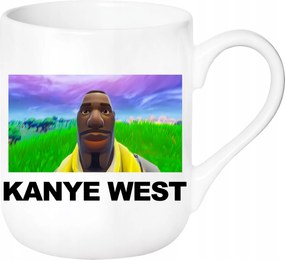 Kanye West Fortnite Vicces Születésnapi Ajándék Bögre 330ml Csomagolás