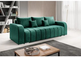 Porima smaragd zöld kinyitható kanapé