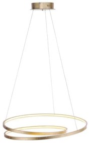 Paul Neuhaus 2474-12 - LED Dimmelhető csillár zsinóron ROMAN LED/40W/230V arany