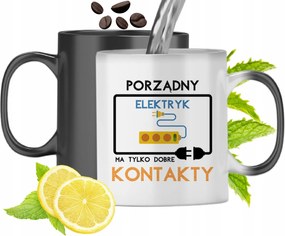 Mágikus Bögre Villanyszerelőknek Színváltós Nyomtatott Fényképpel