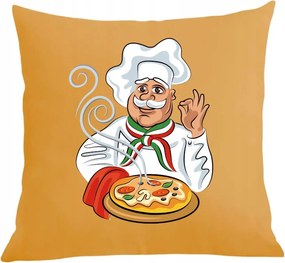 Párna párnahuzat Pizzer Man nyomtatás Ajándék