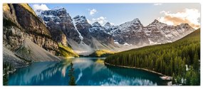 Kép - Kanada, Banff Nemzeti Park, Moraine Lake (120x50 cm)
