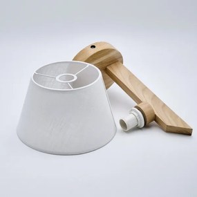 Fali lámpa ANTONIO 1xE14/40W/230V tölgy