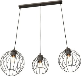 Emibig modern függeszték nando fekete emi1369/3