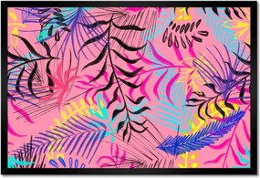 Bekeretezett poszterek 60x40 Rózsaszín kompozíció Virágok