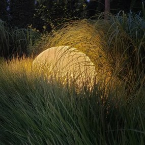 LED RGBW Fényerőszabályozható kültéri lámpa GLOBO 1xE27/9W/230V Ø 40 cm IP44