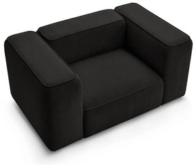 Fekete fotel Zephyr – Bobochic Paris