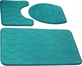 Fürdőszobaszőnyegek Sumba Tengeri járdák Csúszásgátló Szett 3 részes