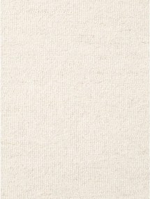 Krémszínű kézi szövésű gyapjú szőnyeg 140x200 cm Puristic Knots – Elle Decoration