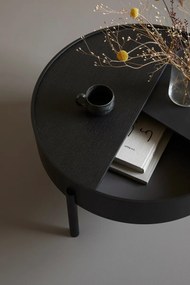 Dohányzóasztal "Arc", 2 változat - Woud Variáns: diófa