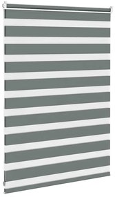 zebrafüggönnyel sötét szürke szövetszélesség 110,9cm poliészter