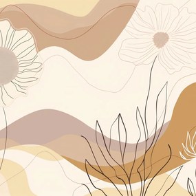 Poszter 40x40cm Virágos virtuozitás