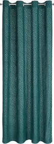 Függöny huzat Inga 140x250 türkizkék