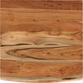 vidaXL tömör akácfa téglalap alakú asztallap 80 x 80 x 3,8 cm