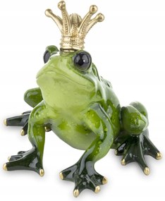 Béka korona figura mesebeli herceg hercegnő elvarázsolt béka