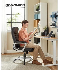 Songmics Ergonomikus irodai szék, állítható magasságú forgószék