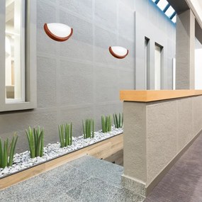 Fali lámpa NATURAL SLIM 1xE27/60W/230V fenyő/barna