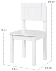 Fehér gyerek szék – Roba